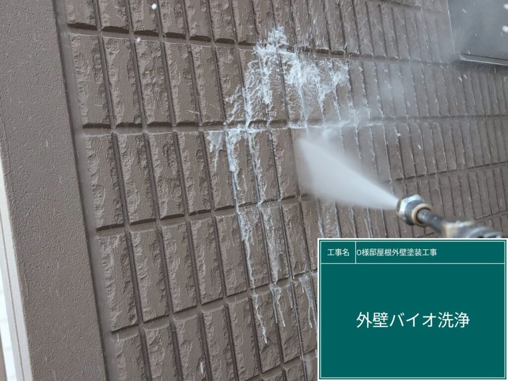 外壁バイオ洗浄