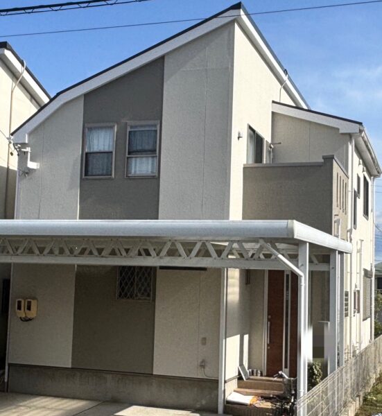 K様邸 外壁屋根塗装リフォーム／屋根板金釘押さえ新設補強／コウモリ対策