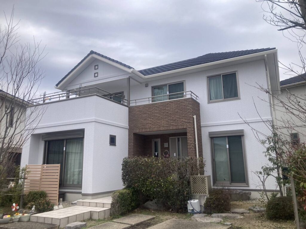 I様邸 外壁塗装リフォーム／屋根瓦ビス緩み戻し
